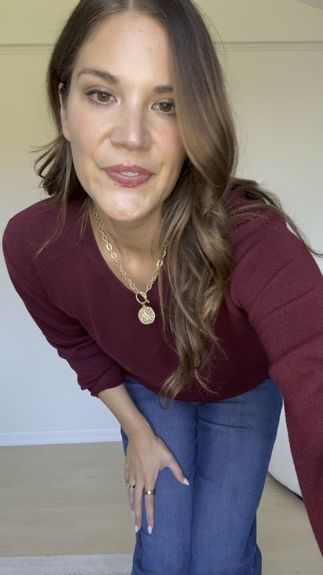 Thanksgiving outfit idea! Definitely a staple piece for your closet! 

Jeans, maroon sweater, thanksgiving outfit, holiday style, casual chic look, Stang and Co 

#LTKSeasonal #LTKStyleTip