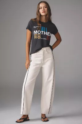 MOTHER The Half Pipe High-Rise Ankle Jeans | Anthropologie (US)