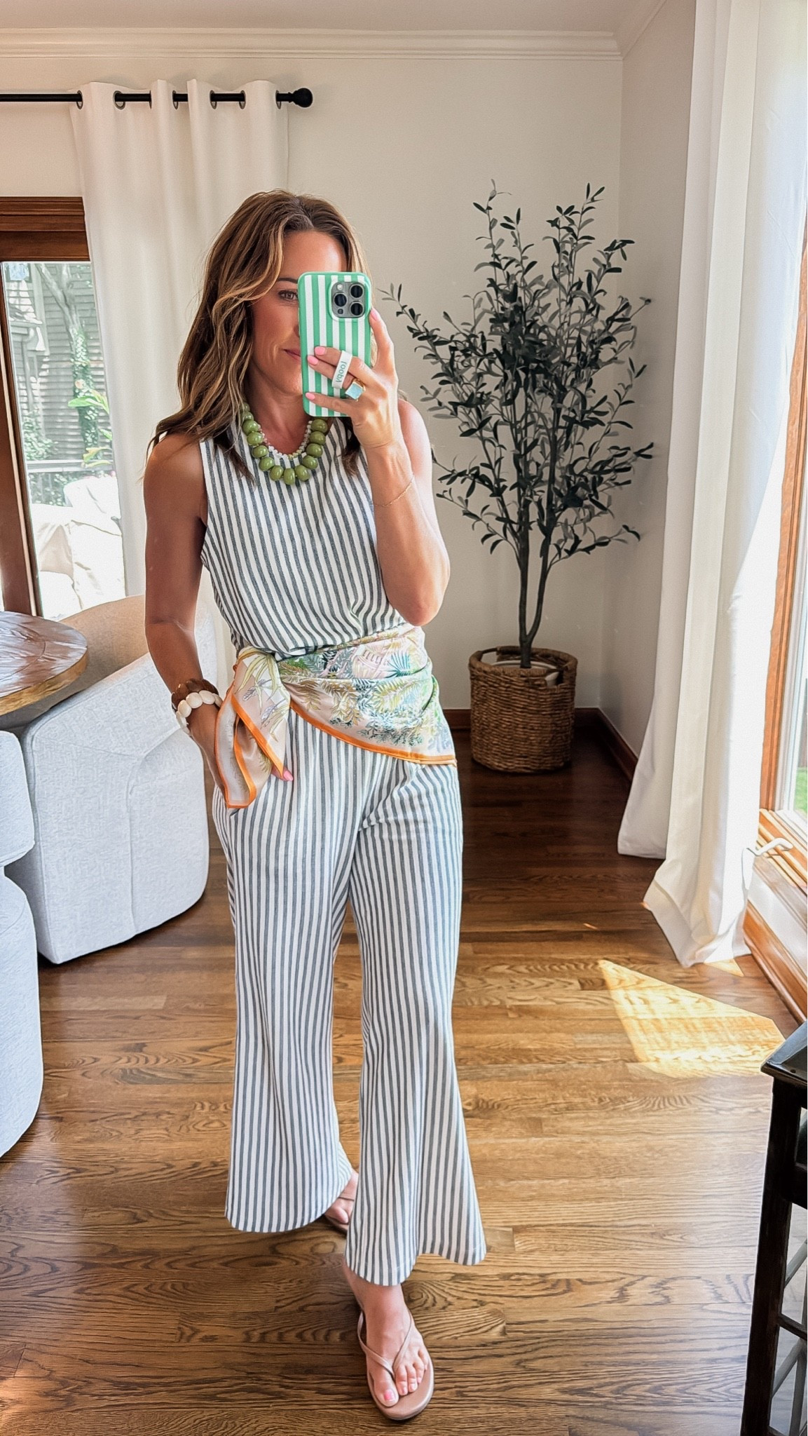 Such a fun stripe matching set. Kick it another notch with a scarf around the waist. 
XS in both at Z Supply

#LTKootd #LTKOver40 #LTKSeasonal