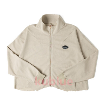 Women's Maden Waffle Hoodie Mock Neck Sweatshirt Zip-up Hoodie Casual Jacket | eBay | eBay US