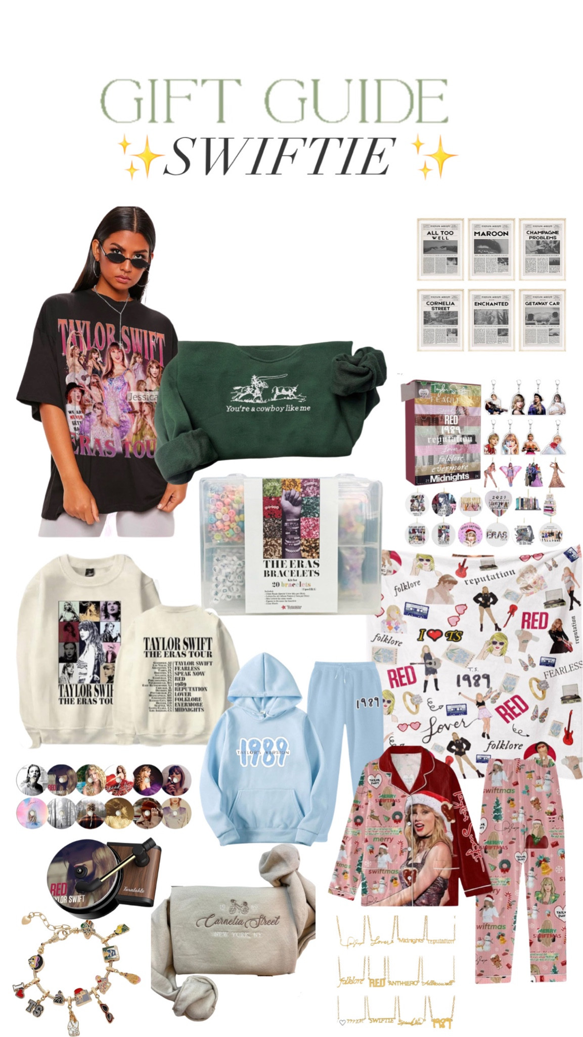 Gift ideas for that Swiftie in your life! 

#LTKSeasonal #LTKHolidaySale #LTKHoliday