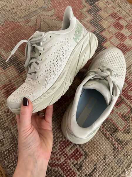 love the Hoka Clifton 8 sneaker! this soft minty beige is perfection 


#LTKshoecrush #LTKfit