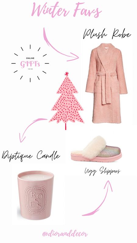Shop gifts for her! Robe, slippers, candle #christmasgift #nordstrom #candle #holidaygiftb

#LTKsalealert #LTKHoliday #LTKGiftGuide