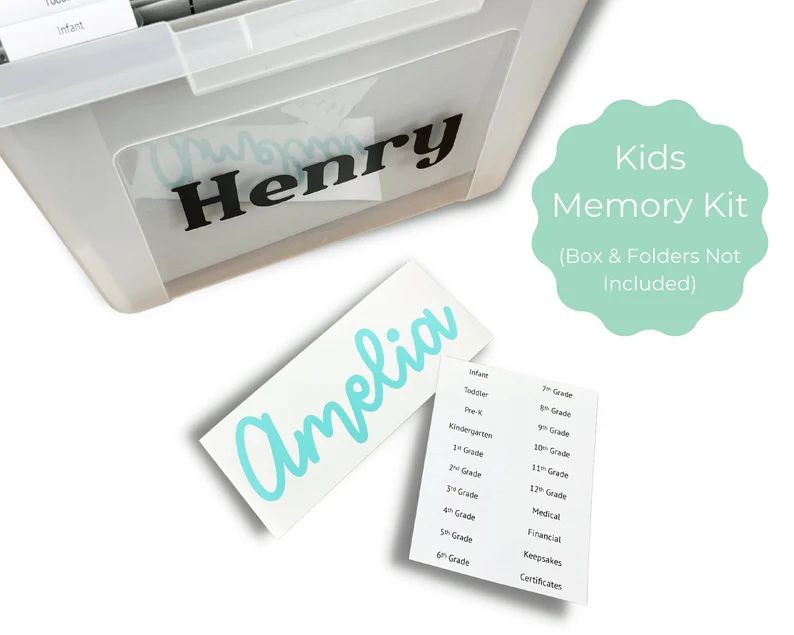 Kids Memory Kit | Etsy | Etsy (US)