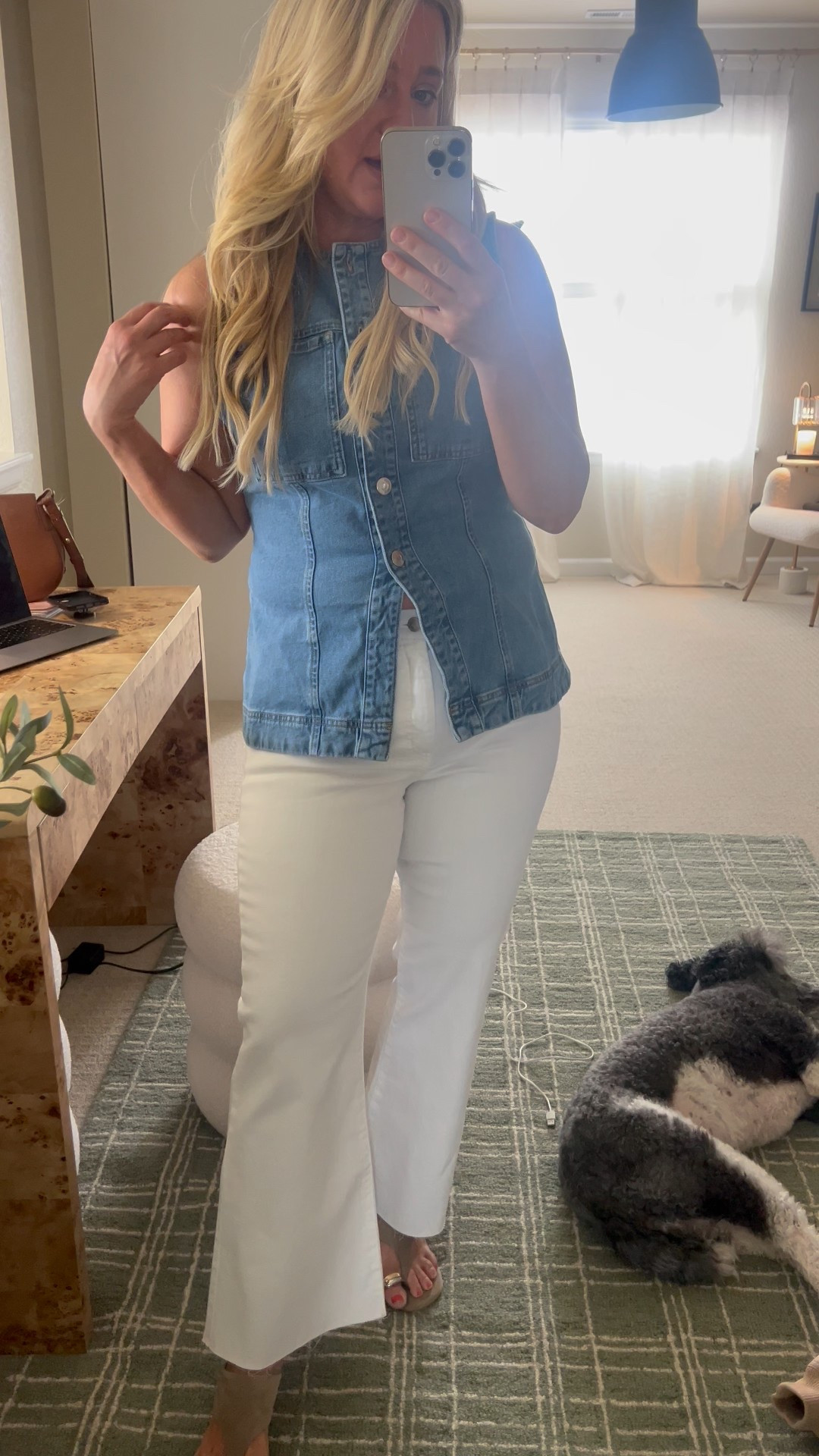  ✨Tap the bell and ❤️ for over 40 fashion, midlife style, midsize fashion and luxury looks for less. 

Walmart white crop flare jeans 👌🏼

⬇️Sizing information:
Wearing 12 run tts

👑"Helping you look good, feel good!" - Lindsey Denver


Over 40 mom, over 50, midlife, midsize fashion, size 10, size 12, size 8, ootd, perimenopause, gen X, body confidence, over 45, outfit inspiration, mom outfit 

Follow my LTK @Over40andmidlife on the @shop.LTK app to view this post and get my exclusive app-only content!

#liketkit #LTKOver40 #LTKMidsize #LTKSaleAlert
@shop.ltk
https://liketk.it/5dzzr