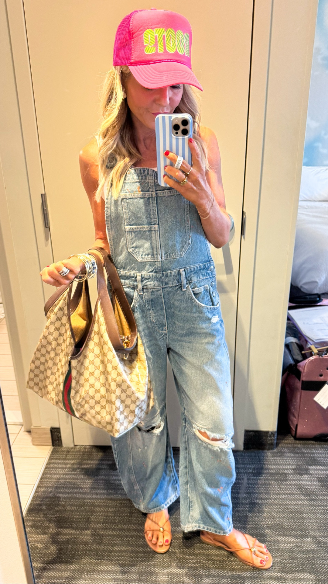 Sunday style in my overalls!! wearing XS in tank and overalls • 

#LTKdayinmylife #LTKOver40 #LTKgrwm