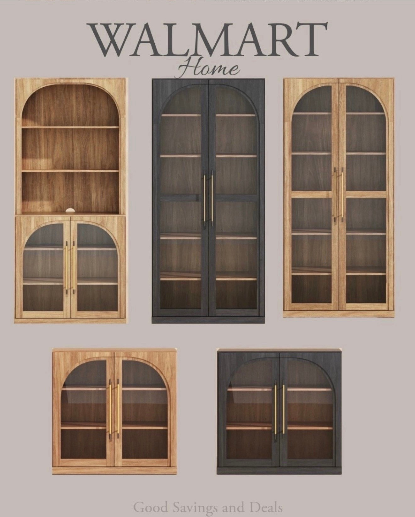 These new display cabinets and sideboard are beautiful.
Modular sideboard with arched glass, white oak and ebony. Home inspiration.
Walmart home finds. Fluted wood. Tv stand.

#LTKHome