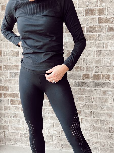 Crush your 2023 fitness goals with the help of fabletics. Everything is 70% when you become a NEW VIP member! So many outfit options for each type of exercise. These black leggings have a luxe feel and look great with this long sleeve luxe fit too! Perfect for running, walking, or biking! Comfortable, supportive and cute! SO perfect for weekend wear just add a puffer  

#LTKstyletip #LTKfit #LTKFind