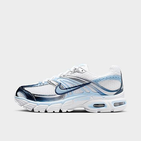 Nike Women's Air Max Moto 2K Casual Shoes in White/Metallic Silver/Midnight Navy Size: 7.5 | Finish Line (US)