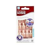 KISS Everlasting French Nail Kit Pearl Real Short Length EF09 (1 PACK) | Amazon (US)