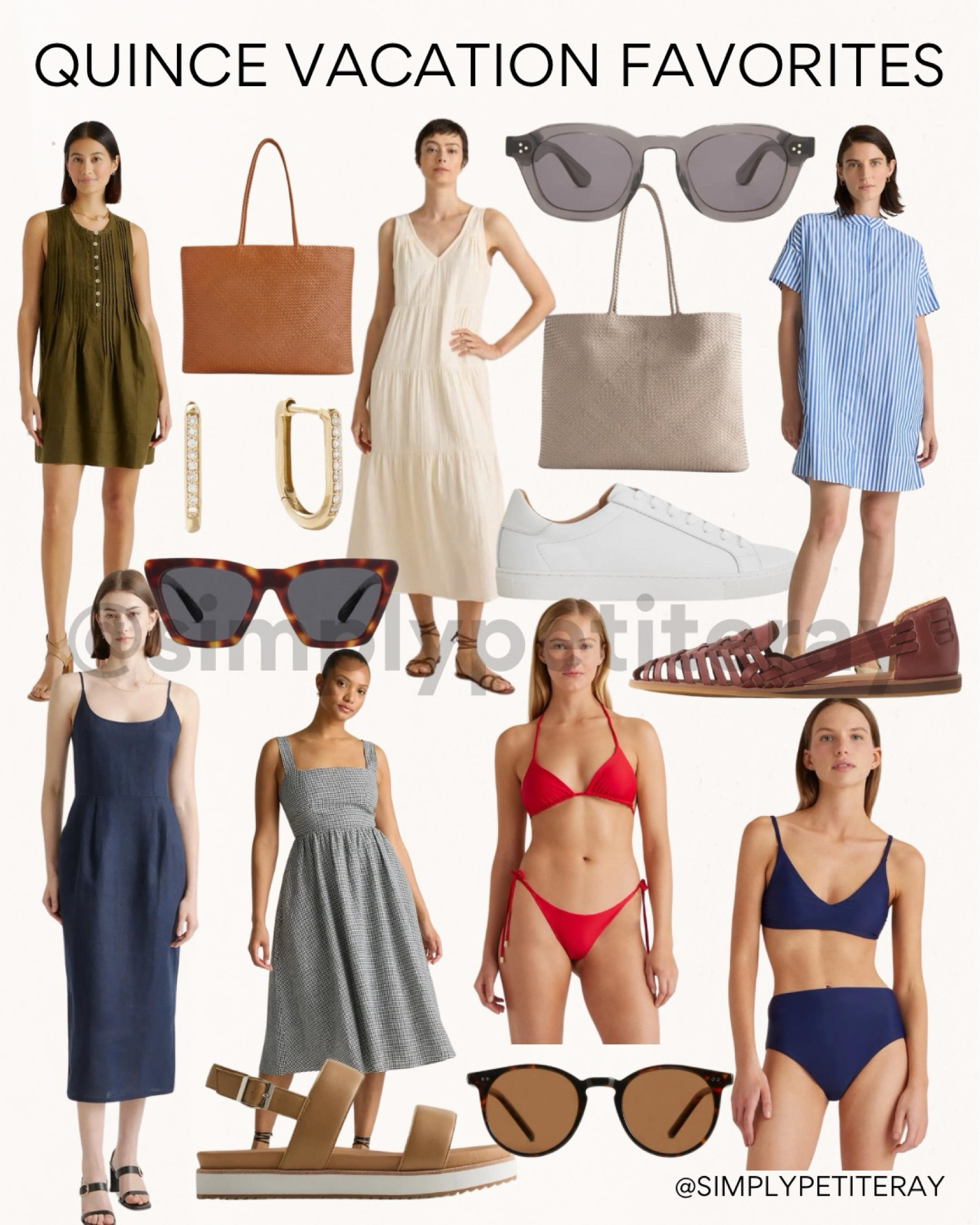 Upgrade your vacation wardrobe with these timeless, high-quality pieces from Quince! From breezy linen dresses to stylish swimwear and chic accessories, these versatile finds are perfect for any getaway. Pack light and look effortlessly elegant on your next trip!  

#QuinceStyle #VacationEssentials #EffortlessFashion #TravelWardrobe #MinimalistStyle #ChicAndSimple #ResortWear #TravelOutfits #CapsuleWardrobe #SustainableFashion #BeachVacation #SummerStyle #SpringBreak

#LTKTravel #LTKSwim #LTKShoeCrush