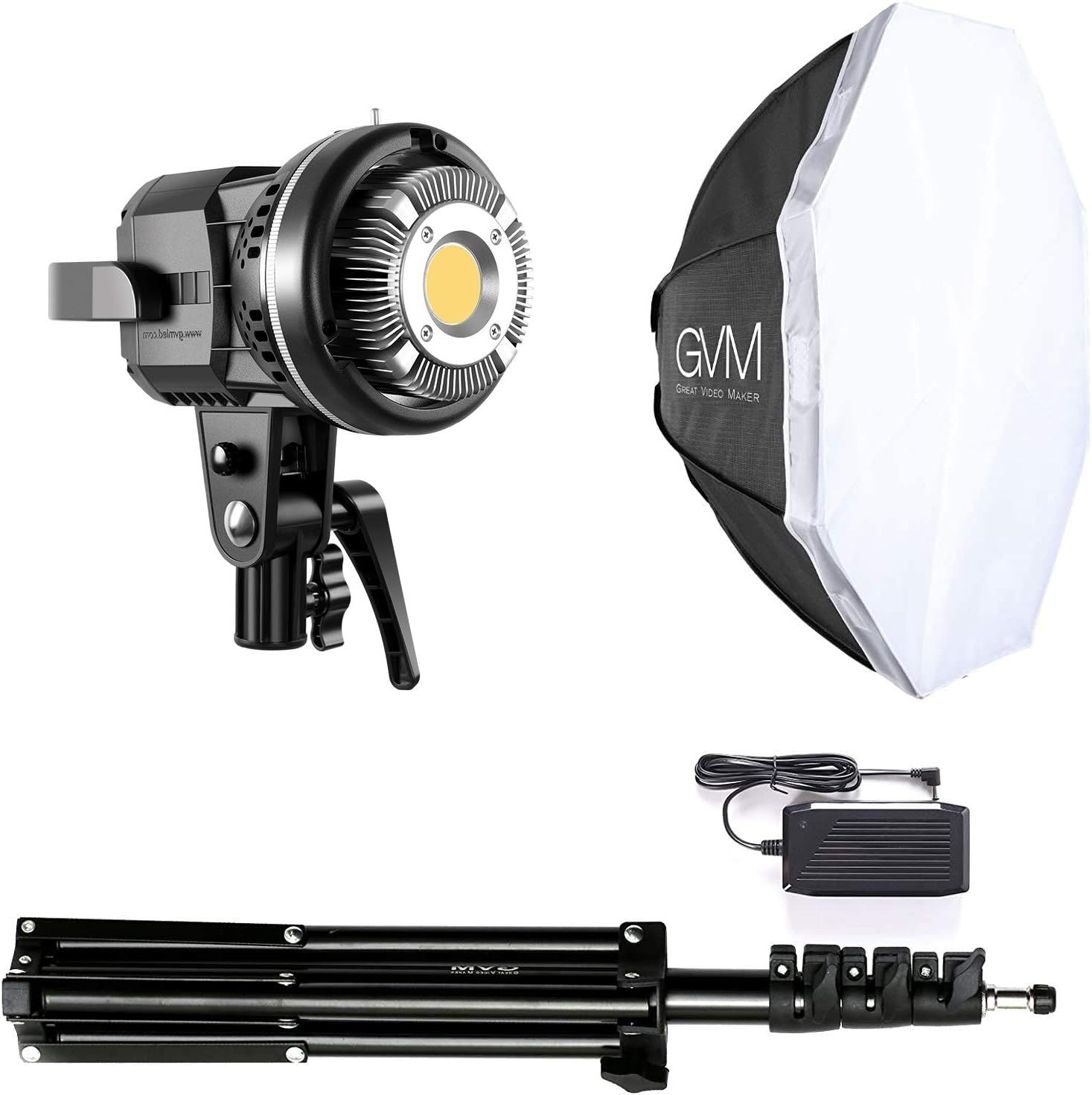 GVM 80W LED Video Light, Photography Studio Lighting Kit, Softbox Lighting Kit with Bowens Mount,... | Amazon (US)