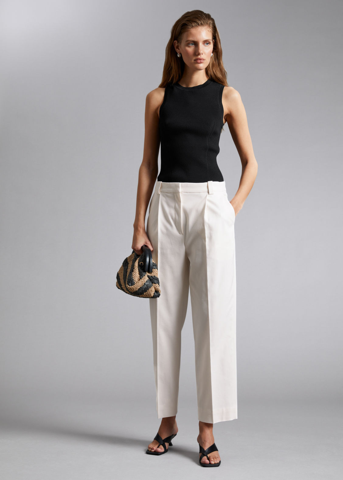 Pleated Straight Leg Trousers | & Other Stories (EU + UK)