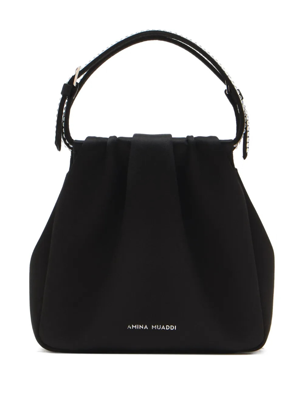 Amina Muaddi Vittoria Tote Bag | Black | FARFETCH UK | Farfetch Global