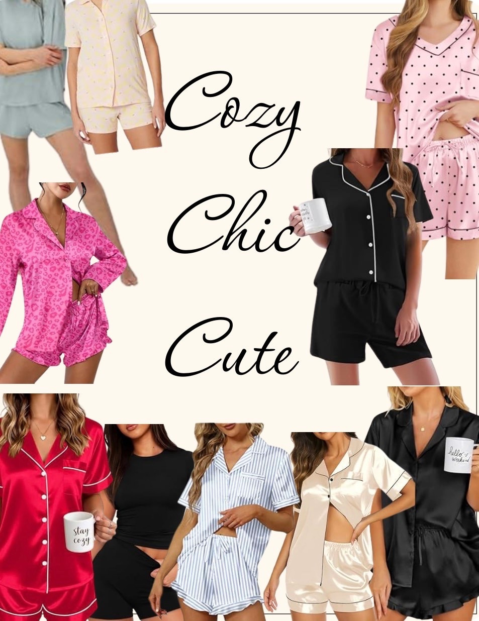 Cozy Pajamas Sets for Women