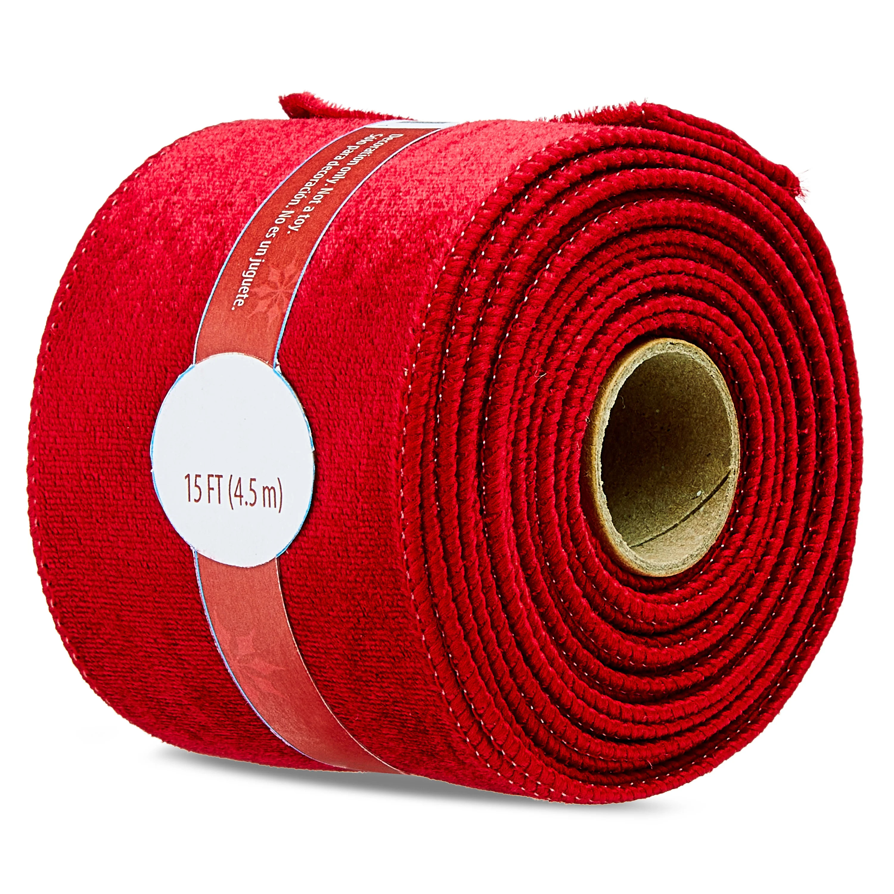Red Christmas Ribbon, 2.5" x 15', by Holiday Time | Walmart (US)