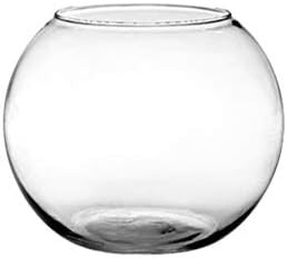 Floral Supply Online 6" Rose Bowl - Glass Round Vase for Weddings, Events, Decorating, Arrangemen... | Amazon (US)