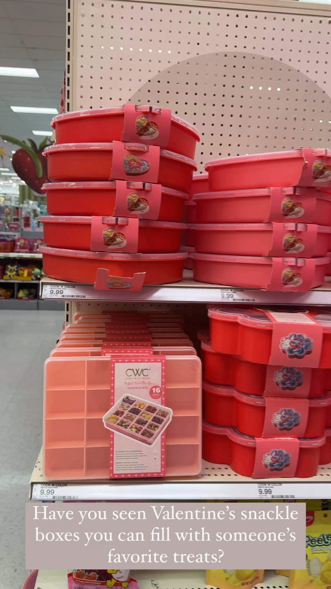 What a fun idea! These under $10 snack boxes you can fill with your favorite person‘s favorite treats. A great Valentine’s Day gift.

#ValentinesDecor #ValentinesDayGift #ValentinesDayGiftForHer #TargetFINDS #ValentinesDay

#LTKWatchNow #LTKHome #LTKSeasonal