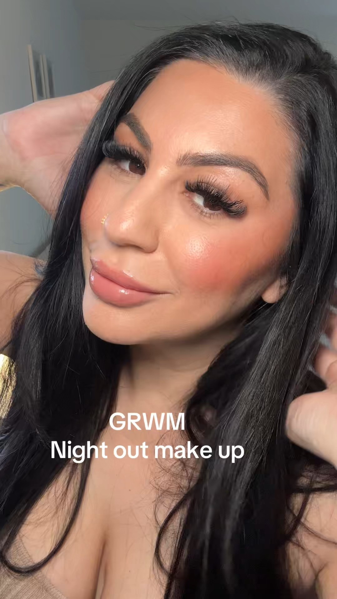 Simple night out make up