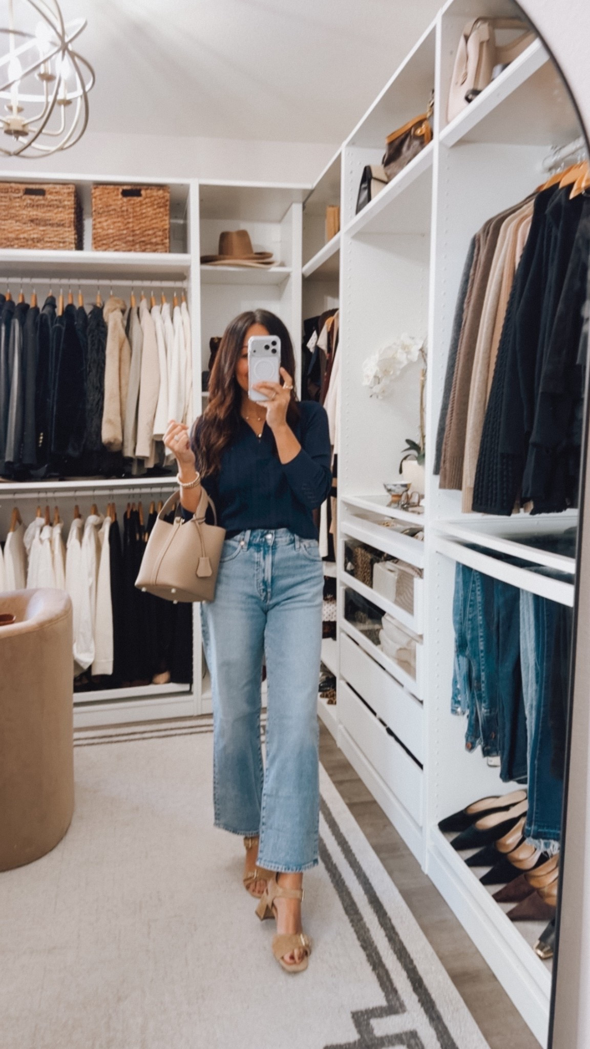 Highly recommend these summer denim 👏🏽 fit TTS, comfortable and the crop silhouette looks great with flats and sandals 

#LTKootd #LTKOver40