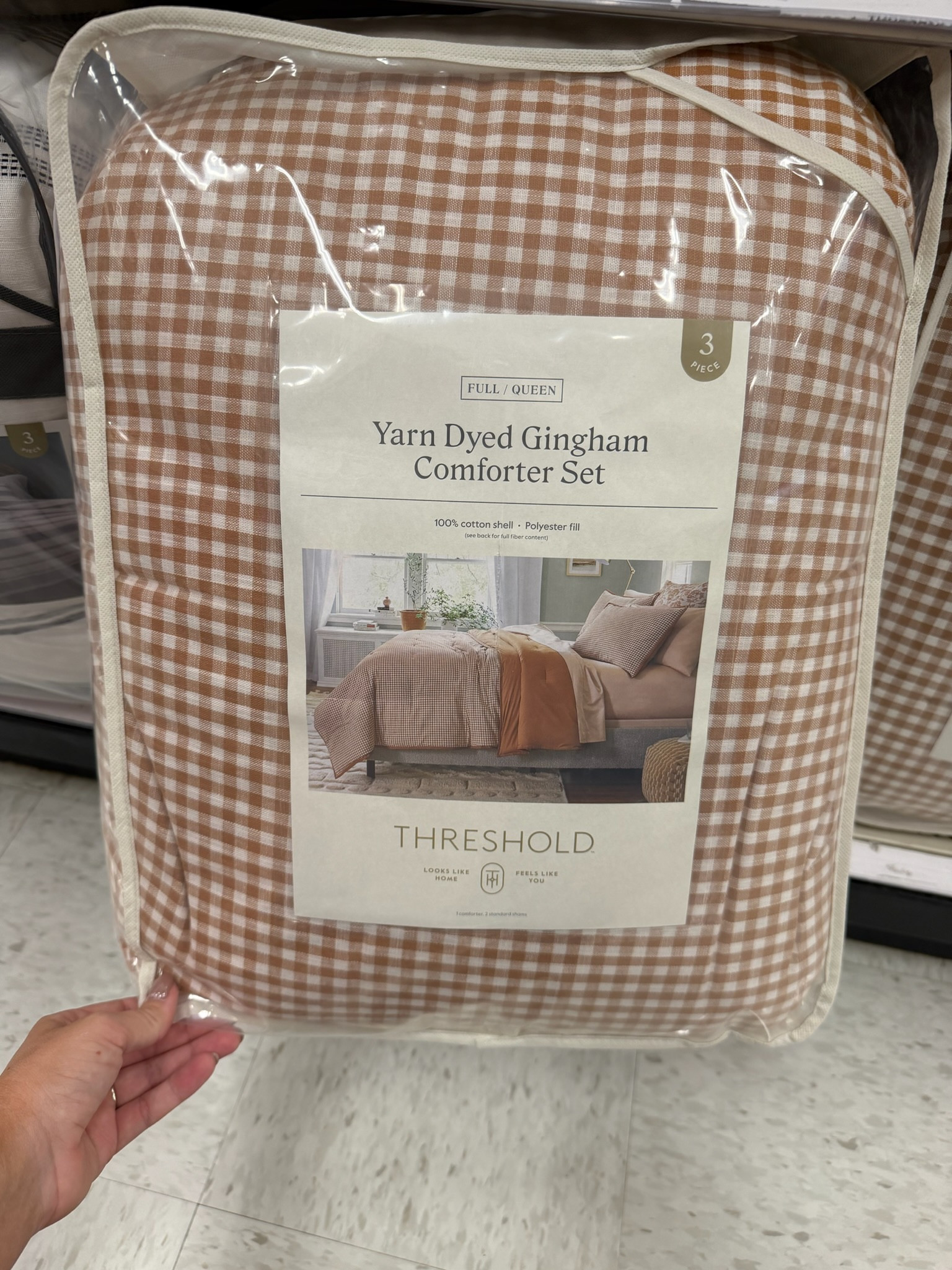Look what I found!!! 
Yall are always asking about my bedspread (it’s from Marshalls) but I just found this very similar one at target! 😍

#LTKHome