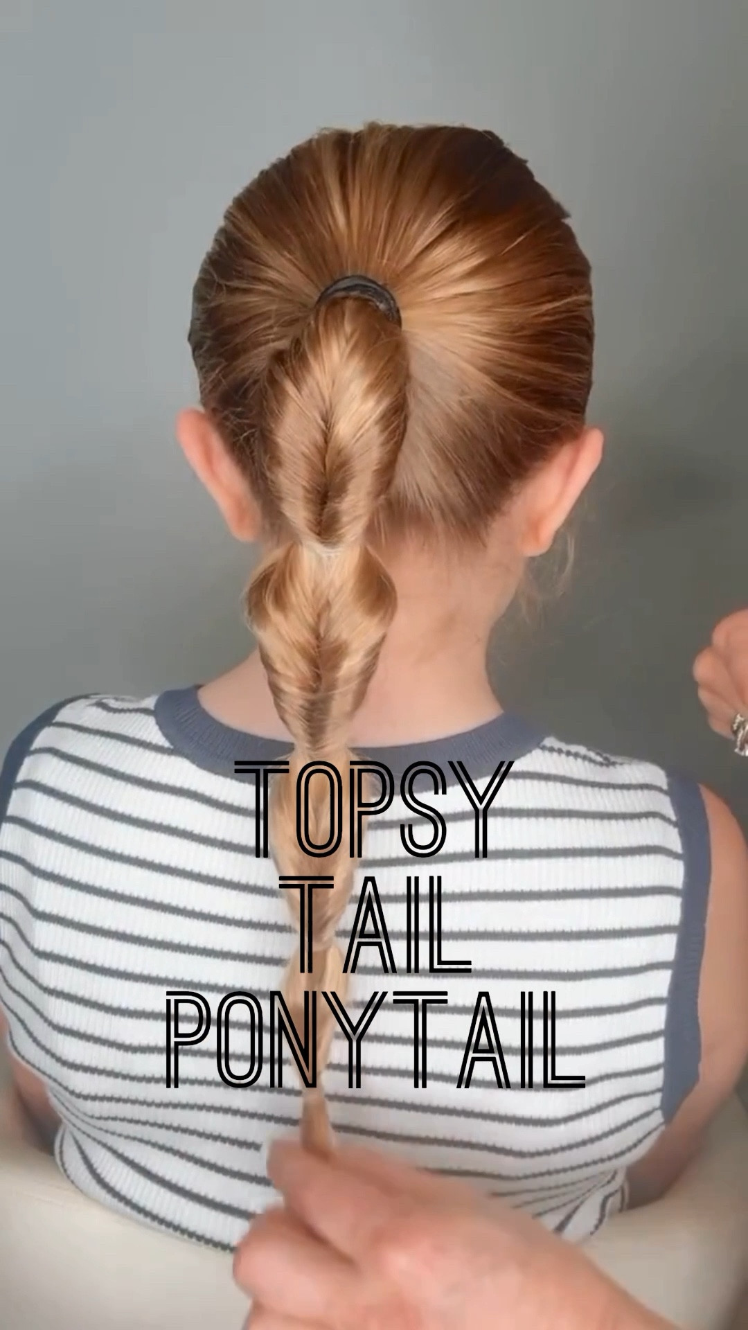 TOPSY TAIL PONYTAIL 🩷 This is a cute and fun hairstyle to try! It’s a great hairstyle for warm weather! I’m sharing my favorite hair products, too! Make sure you save and follow us for daily hairstyles! 

#LTKBeauty