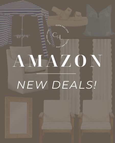 Amazon new deals! Sale finds for every area of your home 👏🏼

Indoor pillow, outdoor pillow, accent pillow, throw pillow, caster chair, accent chair, upholstered chair, dining chair, upholstered dining chair, outdoor chair, outdoor furniture, cabana, rattan mirror, scalloped curtains, sandals, shoe crush, Amazon sale, sale, sale find, sale alert, daily deal, Amazon deal, Living room, bedroom, guest room, dining room, entryway, seating area, family room, Modern home decor, traditional home decor, budget friendly home decor, Interior design, shoppable inspiration, curated styling, beautiful spaces, classic home decor, bedroom styling, living room styling, dining room styling, look for less, designer inspired, Amazon, Amazon home, Amazon must haves, Amazon finds, amazon favorites, Amazon home decor #amazon #amazonhome

#LTKSaleAlert #LTKStyleTip #LTKHome