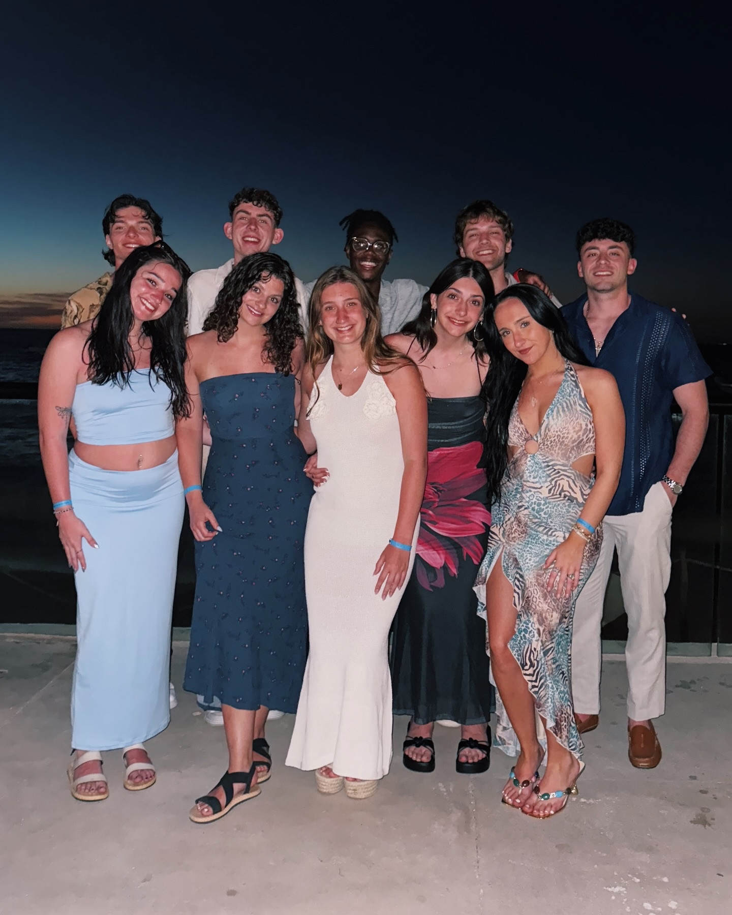 Well you cant get hit by the train if you never get off of it in the first place