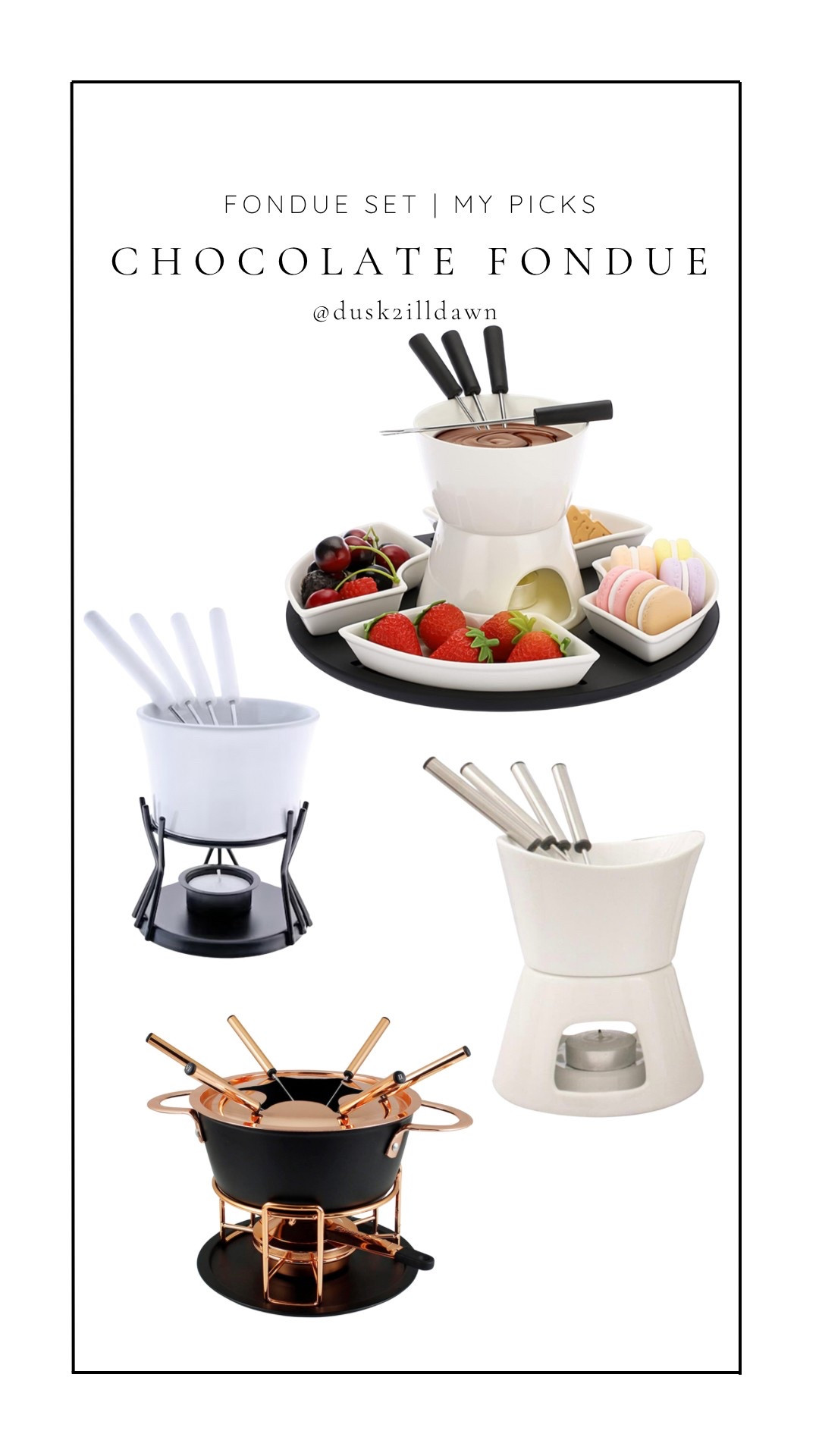 Chocolate fondue set 



#LTKhome #LTKaustralia #LTKgiftguide