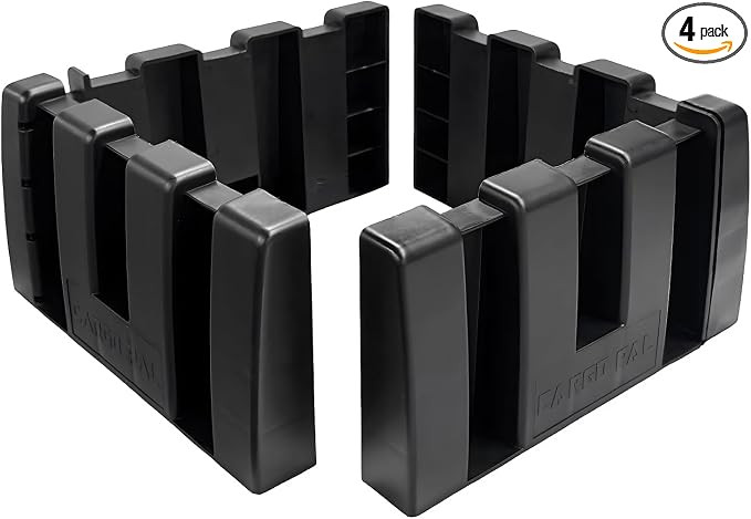 4PCS Multipurpose Cargo Organizer Blocks, Plastic Cargo Storage Organizer Blocks for Wool Carpet ... | Amazon (US)