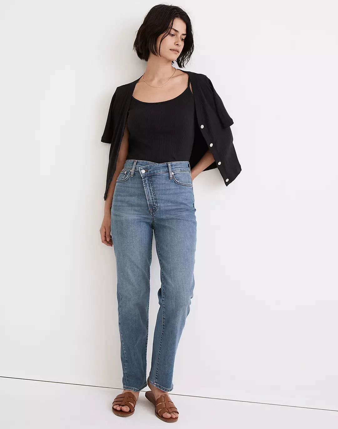 The Perfect Vintage Straight Jean: Crossover Edition | Madewell