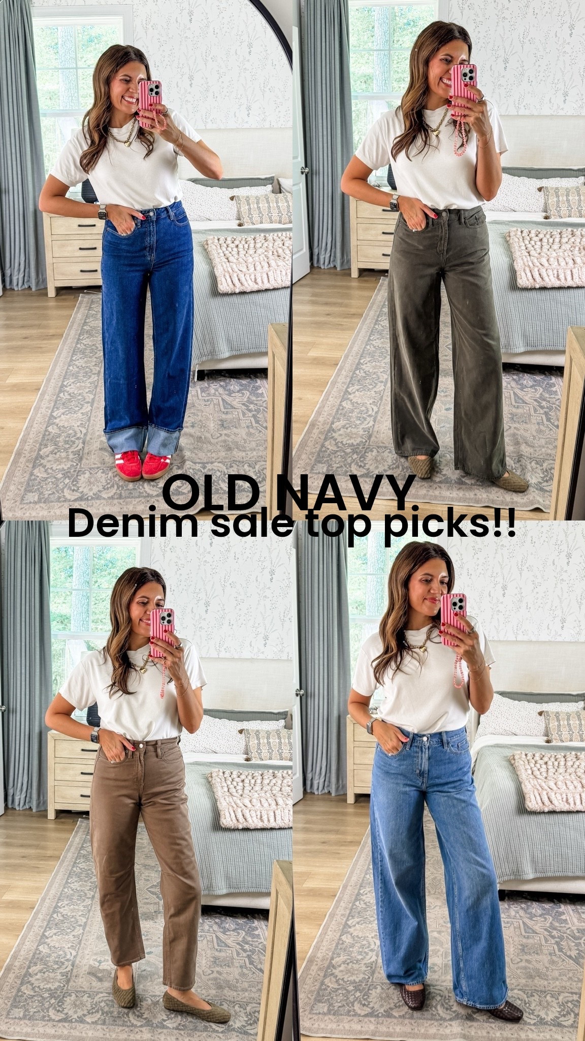The best old navy jeans picks on sale! 40% + extra 20% off with code BONUS!

#LTKSaleAlert #LTKOver40 #LTKTall
