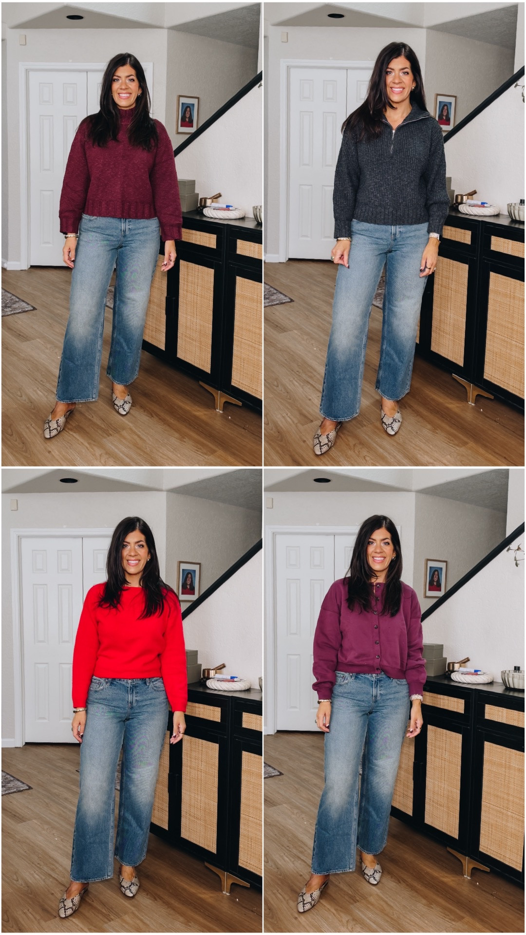 Sweater weather szn! 

The best go-with-anything sweater to add to your fall wardrobe. 

Sweatshirt is one is perfect for wfh. Looks professional but is so comfy!

@abercrombie #abercrombiepartner