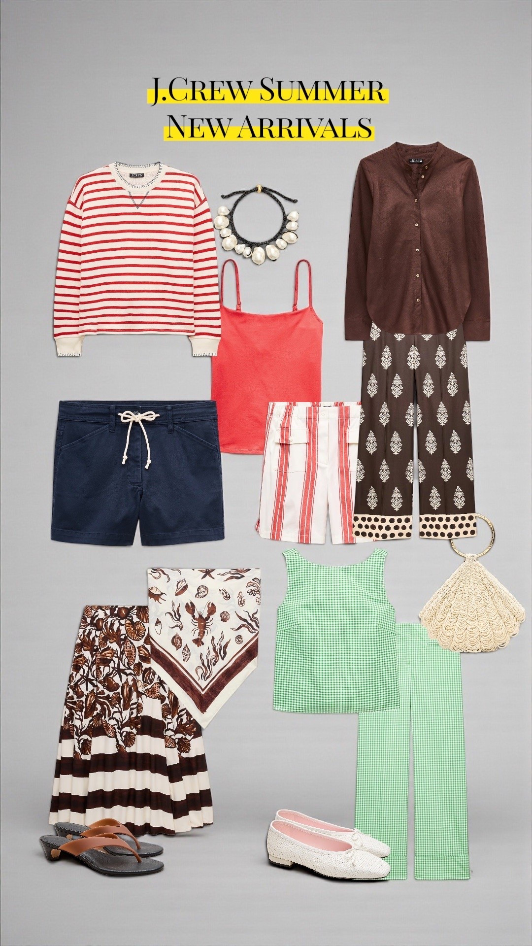 J.Crew summer new arrivals are so good. 🤎

P.S. Loving the brown tones for summer this year. What about you?

#LTKOver40