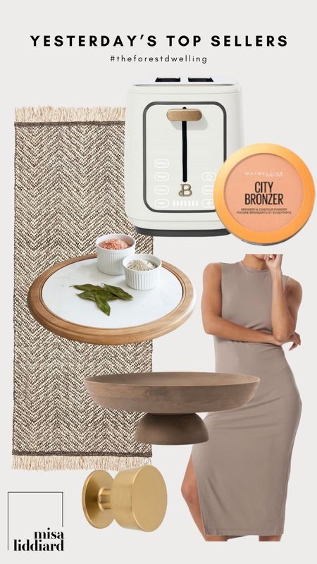 So many of my personal favorites from yesterday’s top sellers. I recently got the Lazy Susan from Pottery Barn and I’m using it for my coffee syrups. The runner is currently in my kitchen and pantry and it works great for these high traffic areas. The Vuori dress is an all time favorite, I have it in multiple colors.

#LTKhome #LTKstyletip