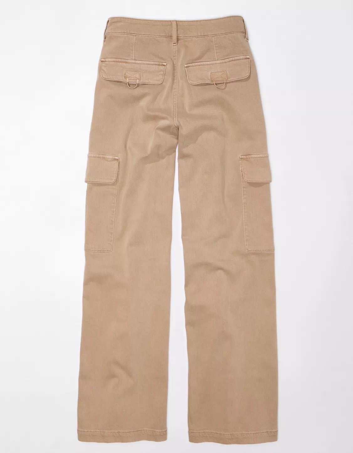 AE Dreamy Drape Stretch Super High-Waisted Baggy Wide-Leg Pant | American Eagle Outfitters (US & CA)