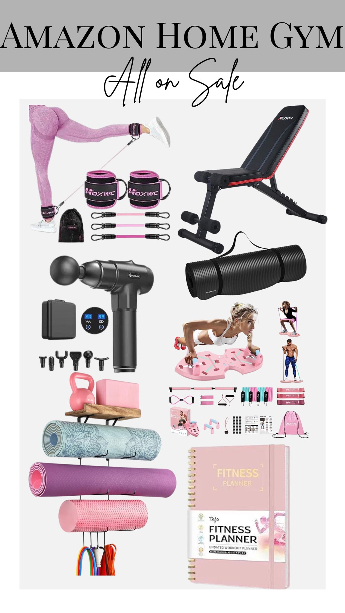 Get fit on a budget with these fantastic at-home gym essentials from Amazon! 🏋️‍♀️💪 Stay in shape without breaking the bank - affordable fitness has never been this accessible. Shop now and transform your home into your personal gym sanctuary. 💥💰 #AffordableFitness #AmazonFinds #HomeWorkou

#LTKfitness #LTKsalealert