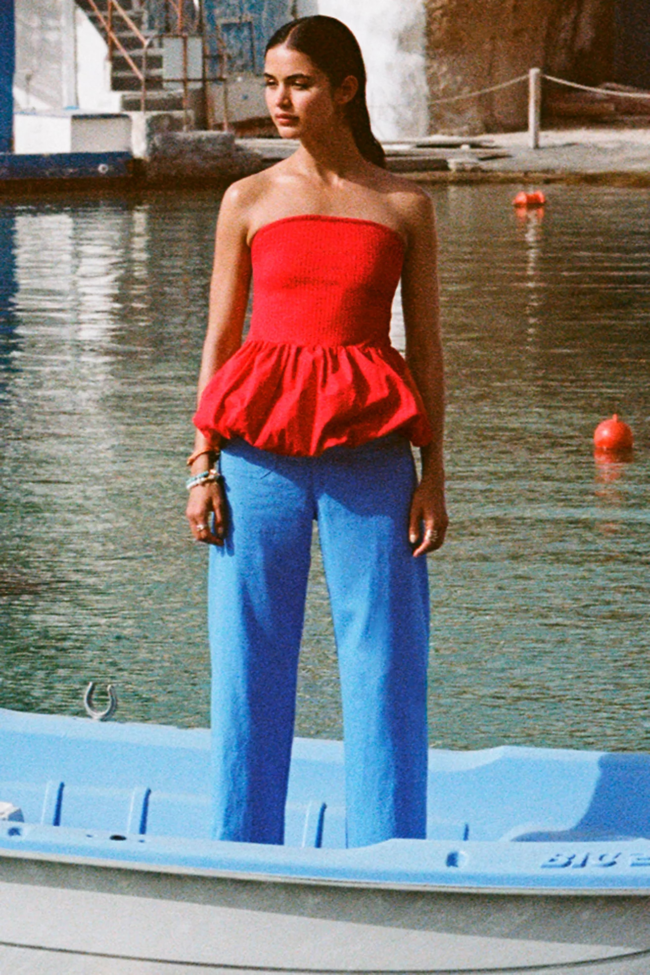 The Colette Beachy Linen Full-Length Wide-Leg Pants by Maeve | Anthropologie (US)