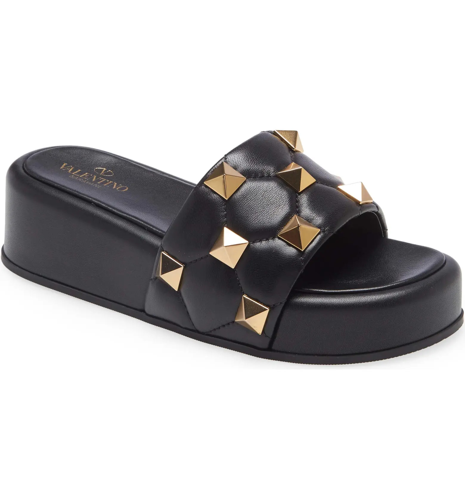 Valentino Garavani Roman Stud Platform Sandal | Nordstrom | Nordstrom