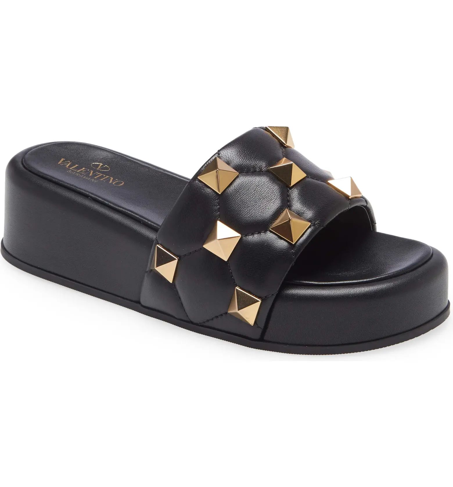 Valentino Garavani Roman Stud Platform Sandal | Nordstrom | Nordstrom