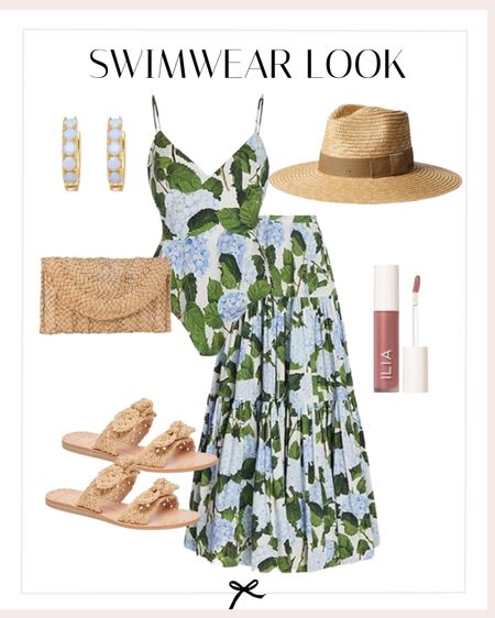 This swimwear look is perfect for spring and summer vacations! With this swimsuit and skirt you can go straight from the beach to nice lunch or dinner! 

#LTKtravel #LTKstyletip #LTKSeasonal