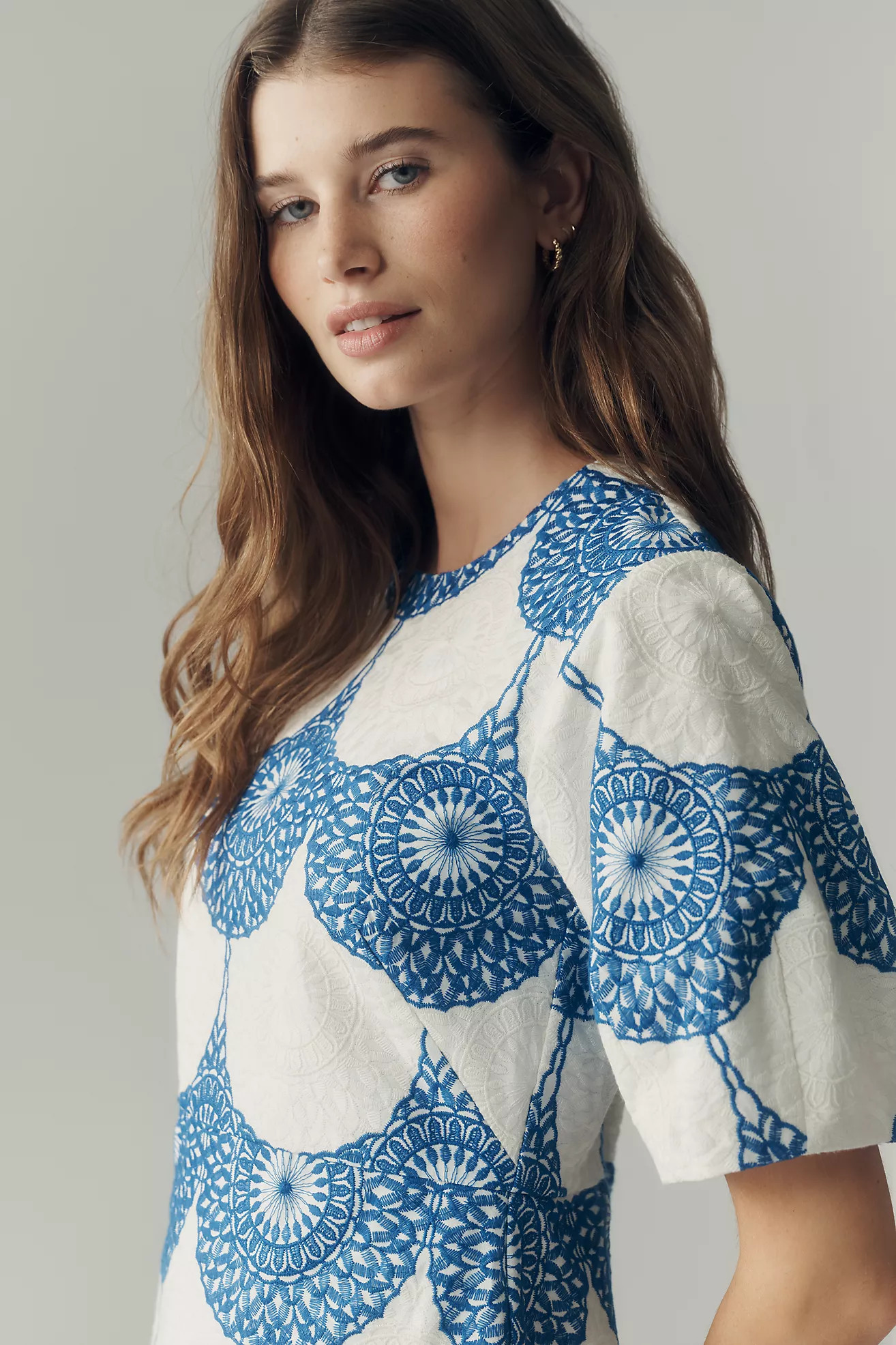 Hunter Bell Harmony Cotton Mini Dress | Anthropologie (US)
