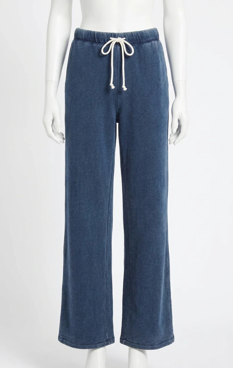 Hunter Knit Denim Pants In Vintage Indigo | Shop Simon
