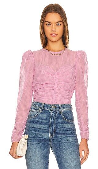 Dalma Top in Pink | Revolve Clothing (Global)
