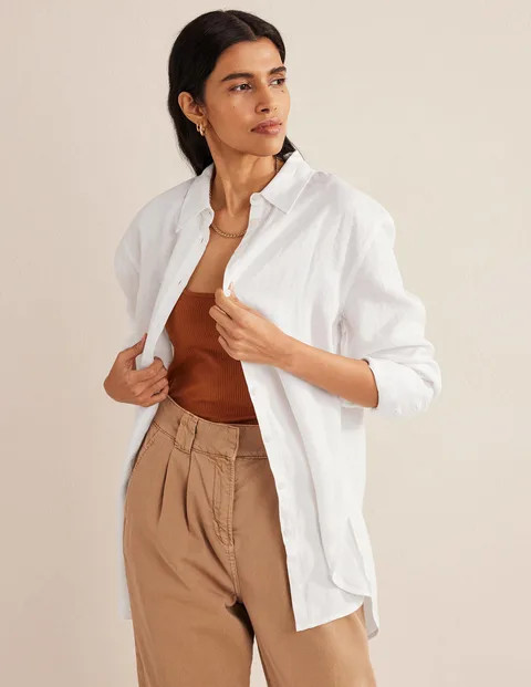 Relaxed Linen Shirt | Boden (UK & IE)