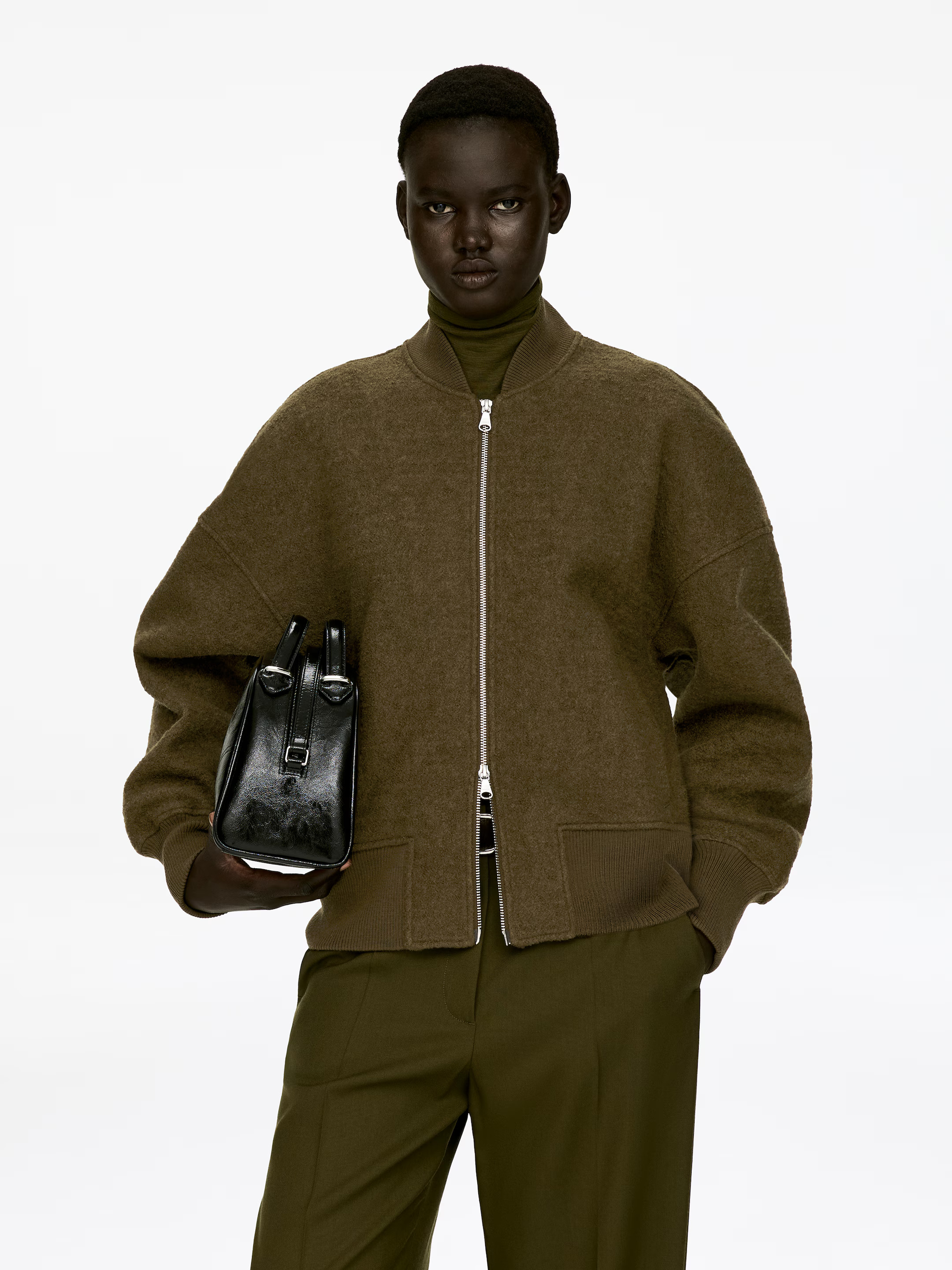 Boiled Wool Jacket | H&M (UK, MY, IN, SG, PH, TW, HK)