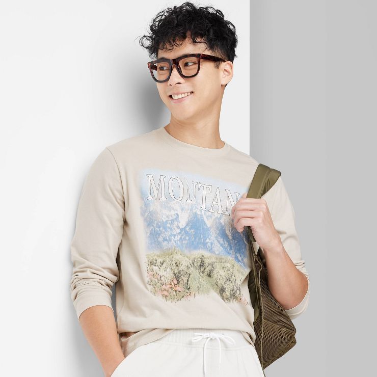 Men's Long Sleeve Graphic T-Shirt - Original Use™ | Target