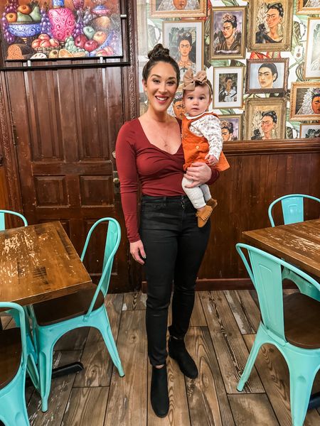 Fall/winter outfit for dinner out! This top is so cute and comes in other colors, too. Love the twist neck line!



#LTKHoliday #LTKHolidaySale #LTKstyletip