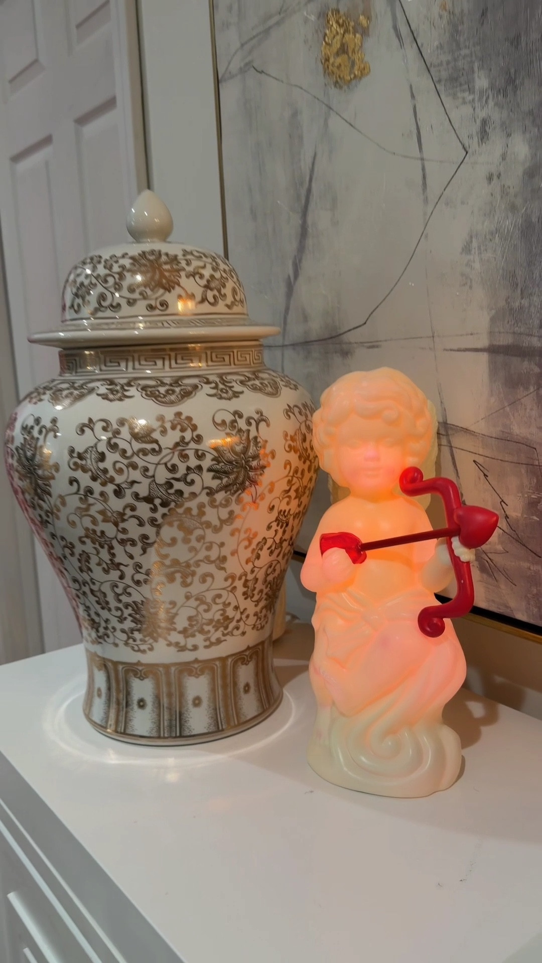 Valentine Cupid Blow Mold