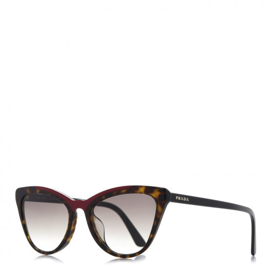 PRADA Cat Eye Sunglasses SPR 01V Tortoise | Fashionphile